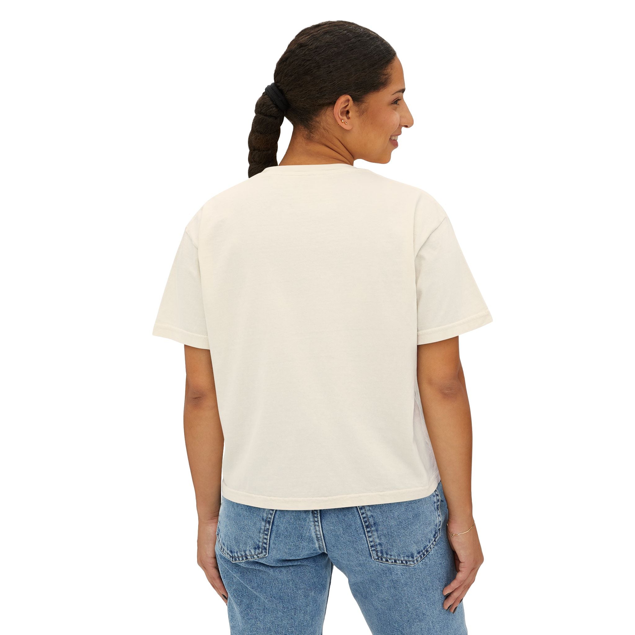 Hot Hibiscus Women's Boxy Tee