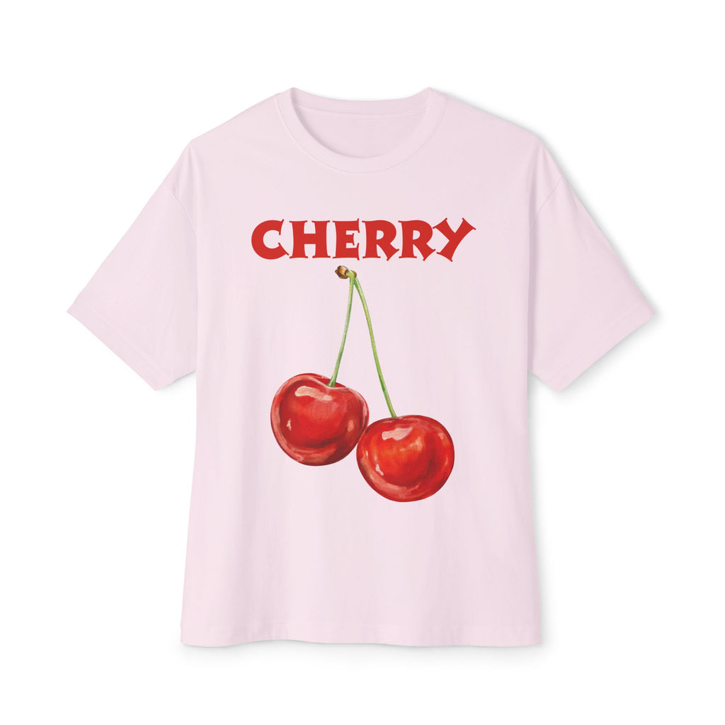 Oversized Boxy Cherry Shirt