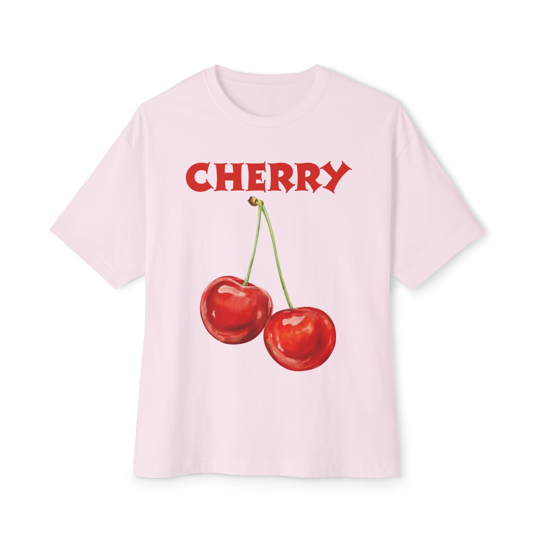 Oversized Boxy Cherry Shirt