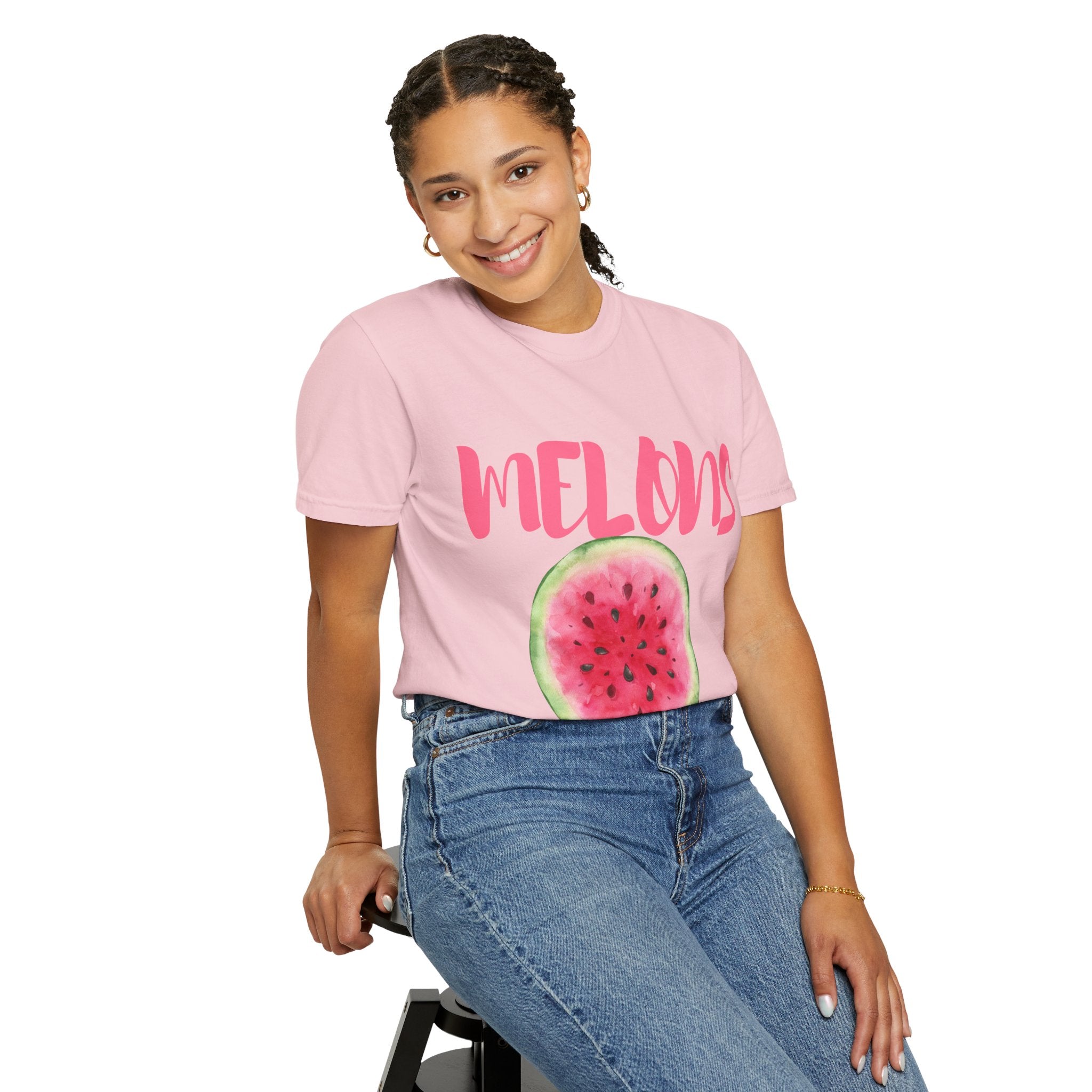 Cute Pink Melons Graphic Tee