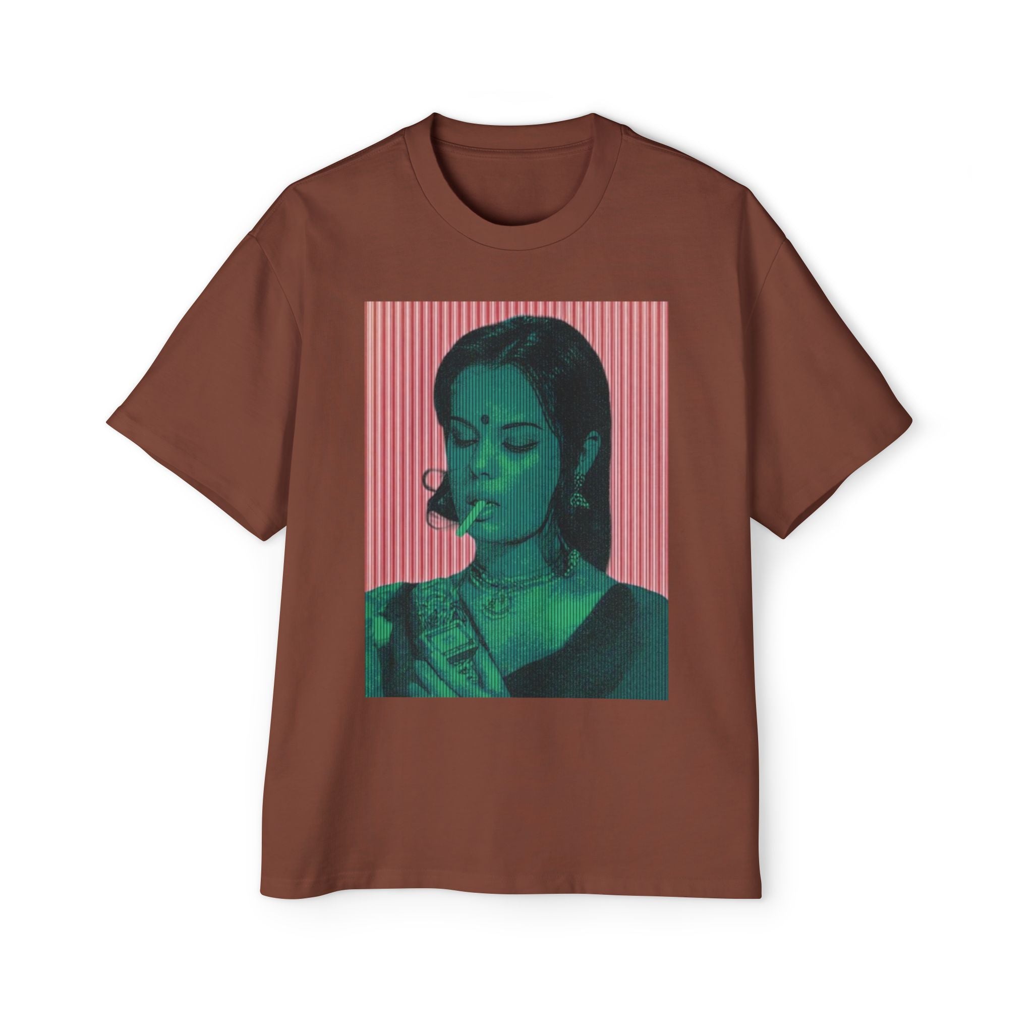 Smoky Vintage Vibe Oversized T-Shirt